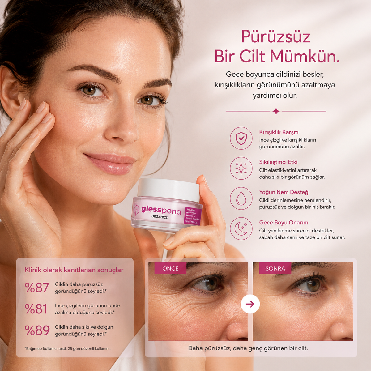 Anti-Aging Yaşlanma Karşıtı Krem
