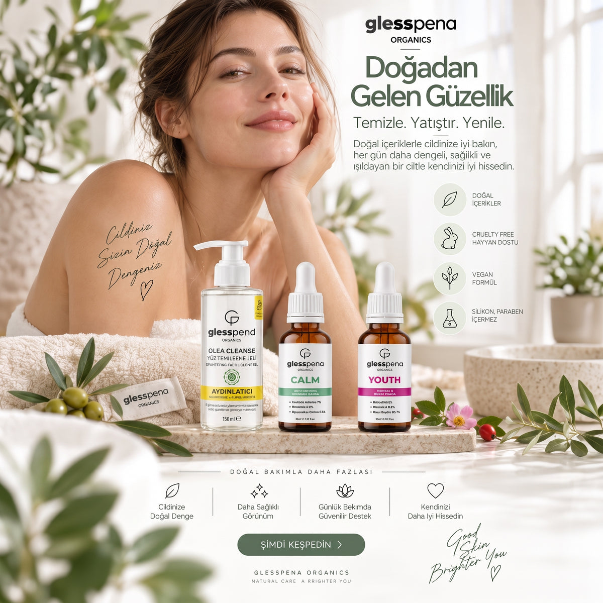 CALM Centella Seramid Yatıştırıcı & Kızarıklık Karşıtı Serum 30 ml