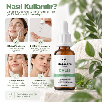 CALM Centella Seramid Yatıştırıcı & Kızarıklık Karşıtı Serum 30 ml