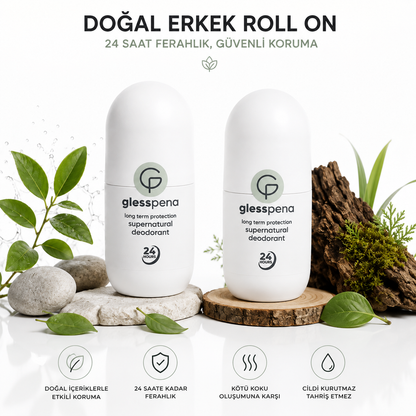 Doğal İçerikli Erkek Roll-On Deodorant