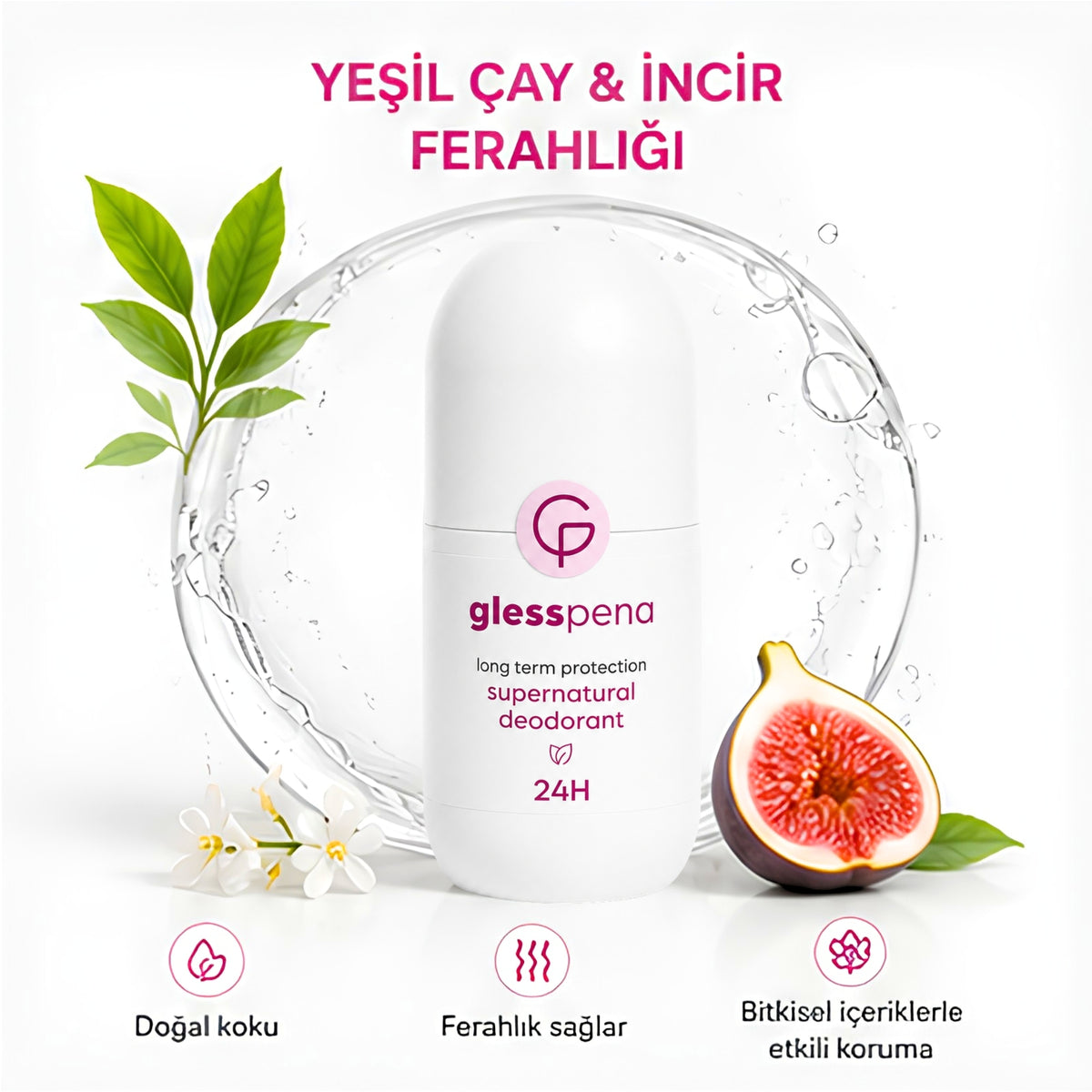 Doğal İçerikli Kadın Roll-On Deodorant