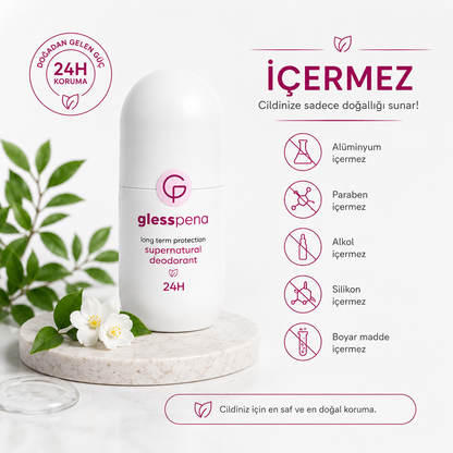 Doğal İçerikli Kadın Roll-On Deodorant