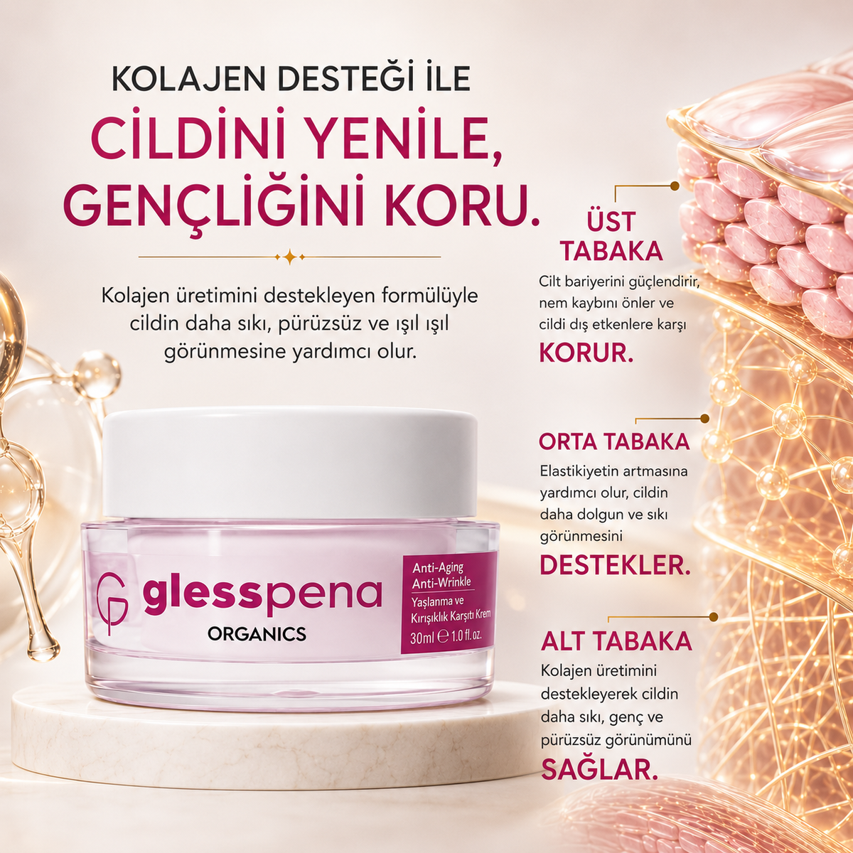 Anti-Aging Yaşlanma Karşıtı Krem