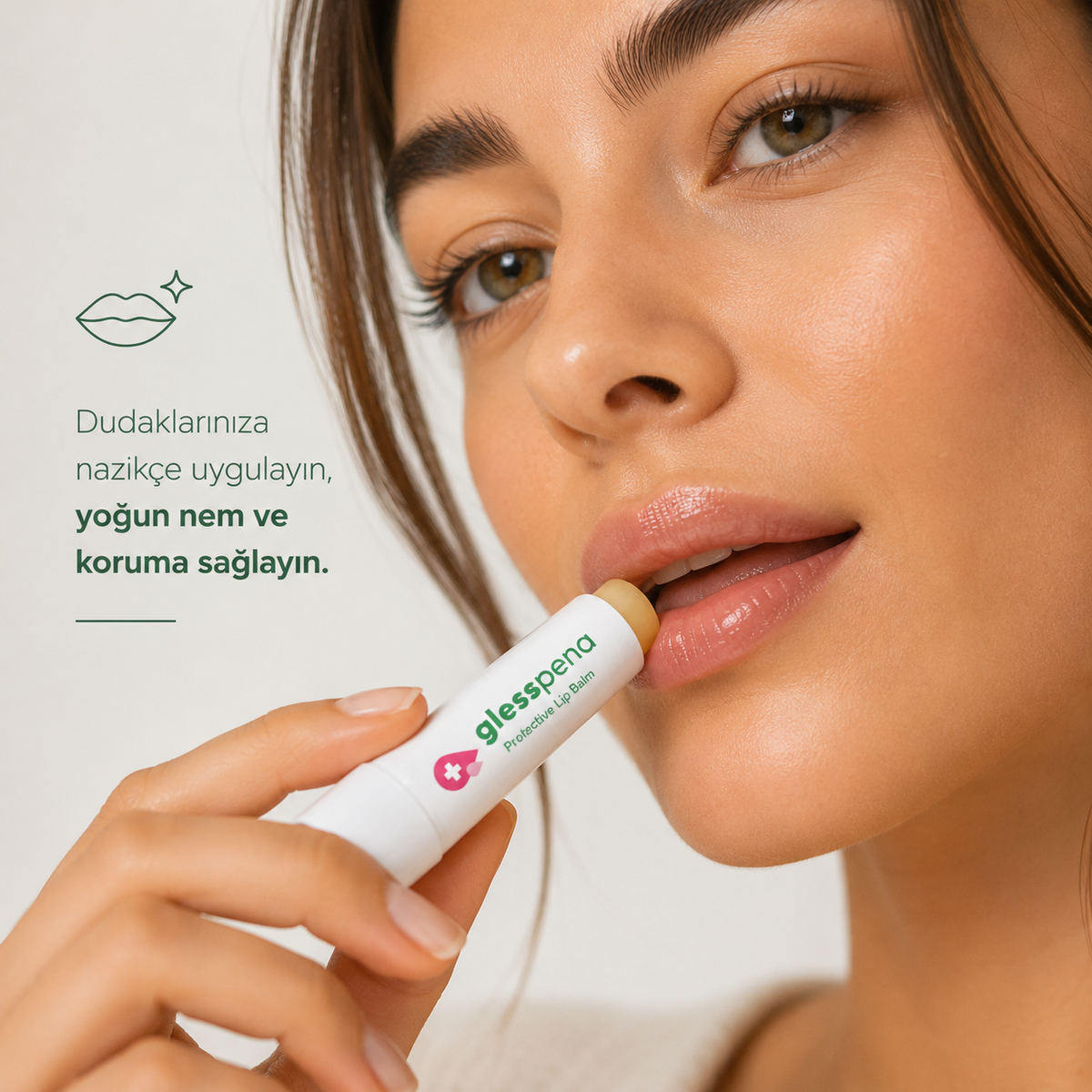 Doğal Dudak Kremi Koruyucu ve Nemlendirici Lip Balm 5 ml