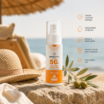 SPF 50+ Mineral Güneş Kremi 50 ml