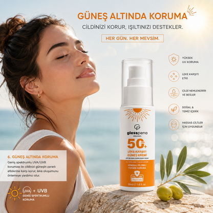 SPF 50+ Mineral Güneş Kremi 50 ml
