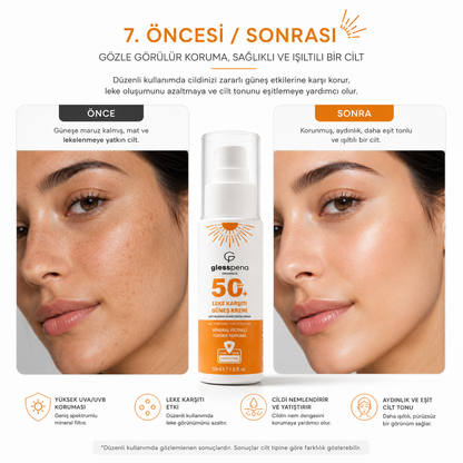 SPF 50+ Mineral Güneş Kremi 50 ml