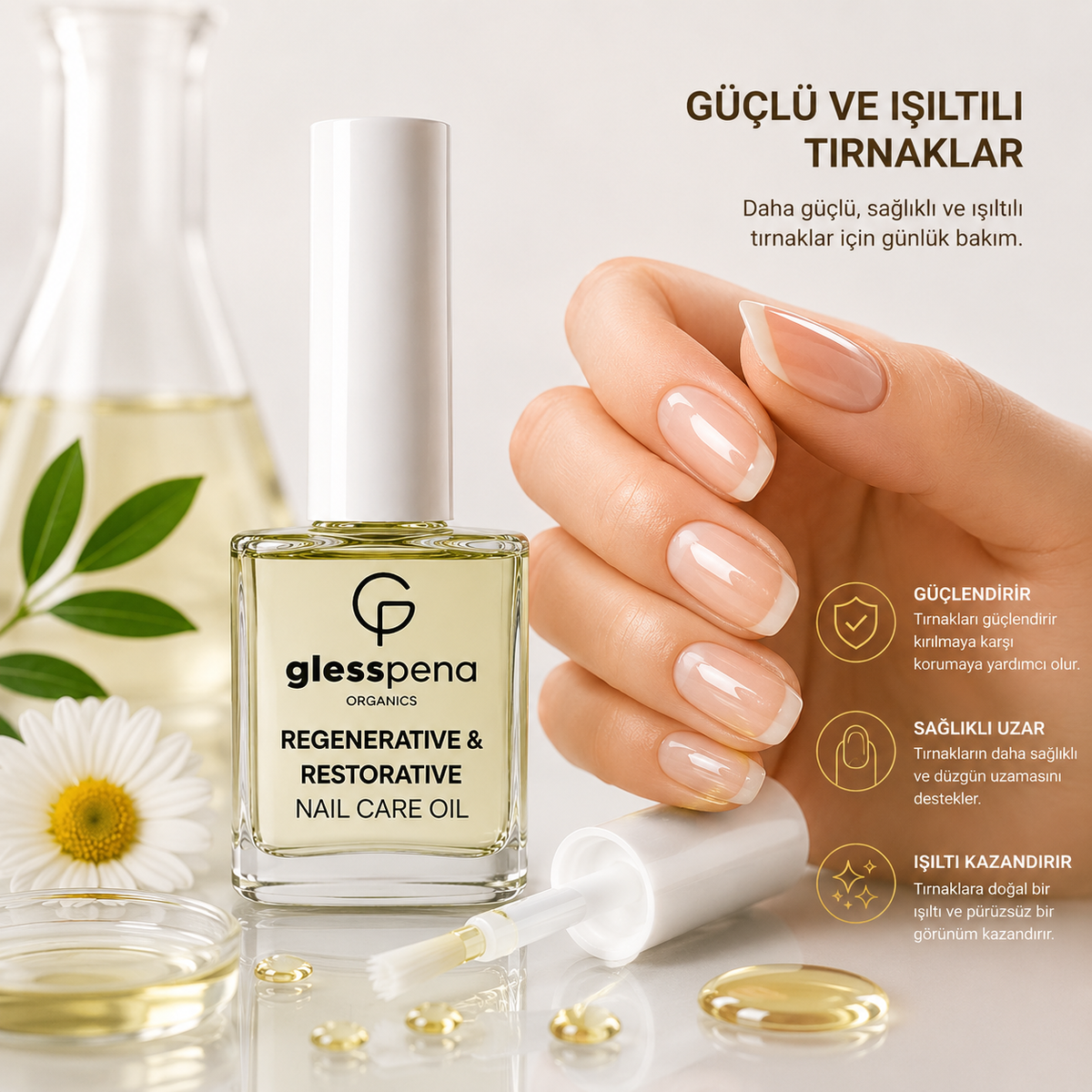Onarıcı ve Yenileyici Tırnak Bakım Yağı