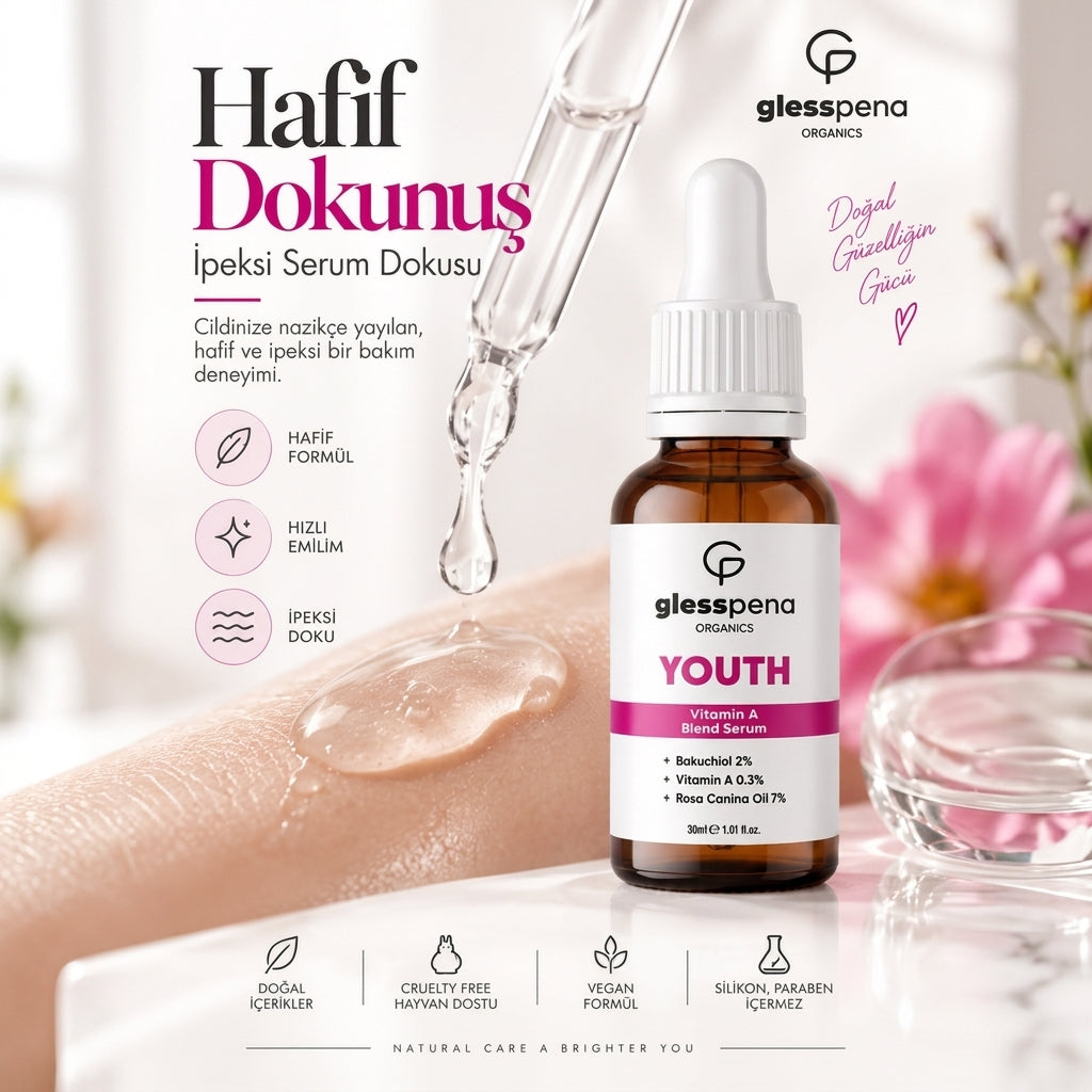 YOUTH Yaşlanma ve Kırışıklık Karşıtı Retinol A Vitamini Serumu 30 ml