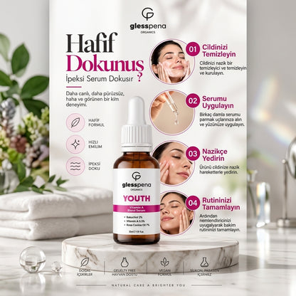 YOUTH Yaşlanma ve Kırışıklık Karşıtı Retinol A Vitamini Serumu 30 ml