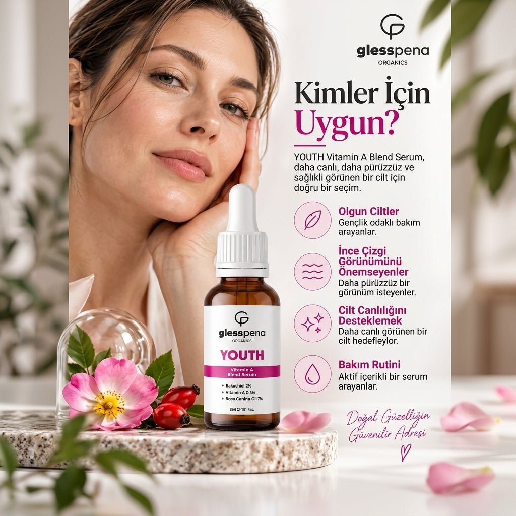 YOUTH Yaşlanma ve Kırışıklık Karşıtı Retinol A Vitamini Serumu 30 ml