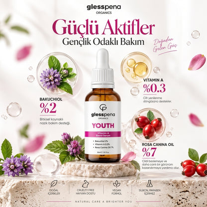 YOUTH Yaşlanma ve Kırışıklık Karşıtı Retinol A Vitamini Serumu 30 ml